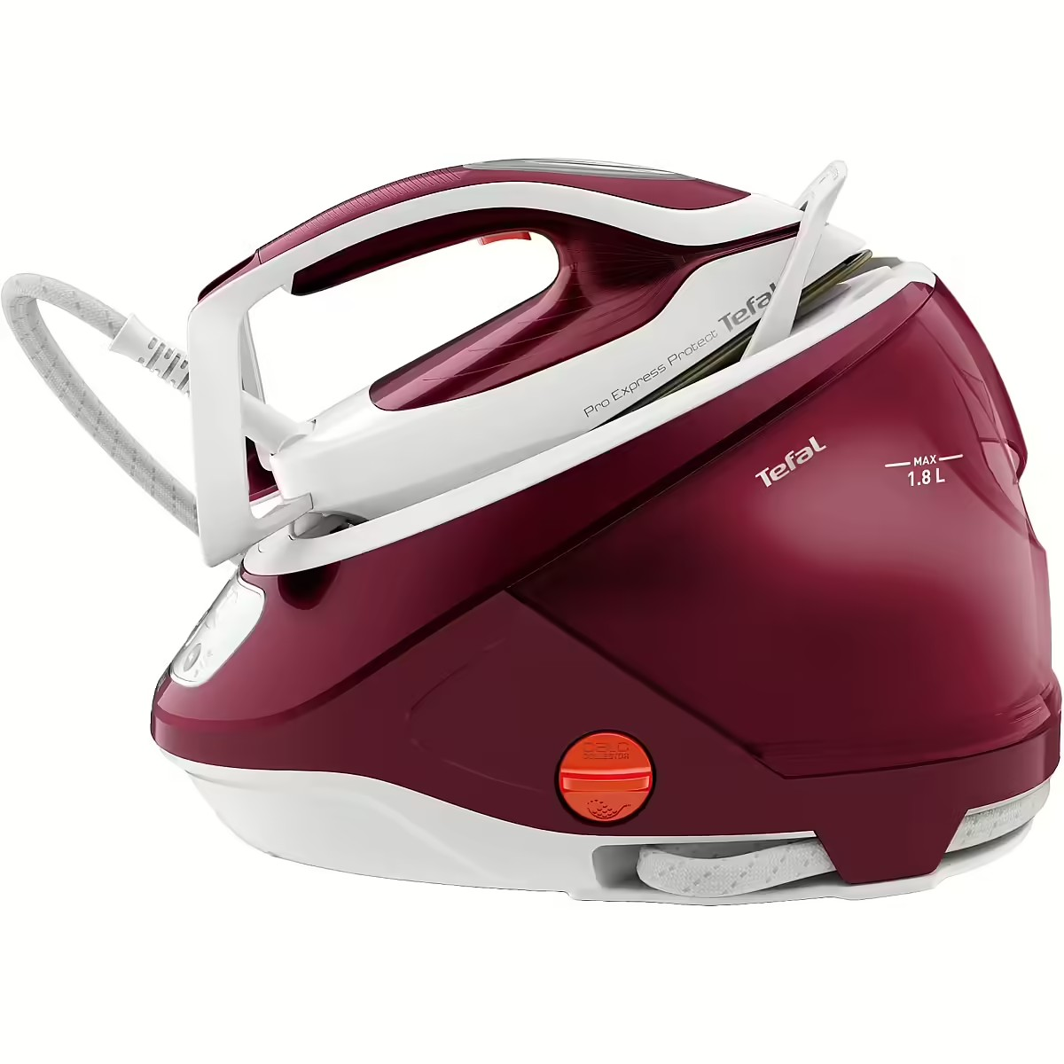 Gludeklis Tefal Durilium AirGlide Autoclean Burgundy, White (GV9220) - GV9220 