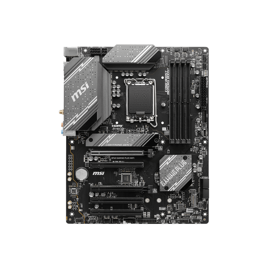 Pamatplate MSI B760 GAMING PLUS WIFI LGA1700 (7D98-007R)