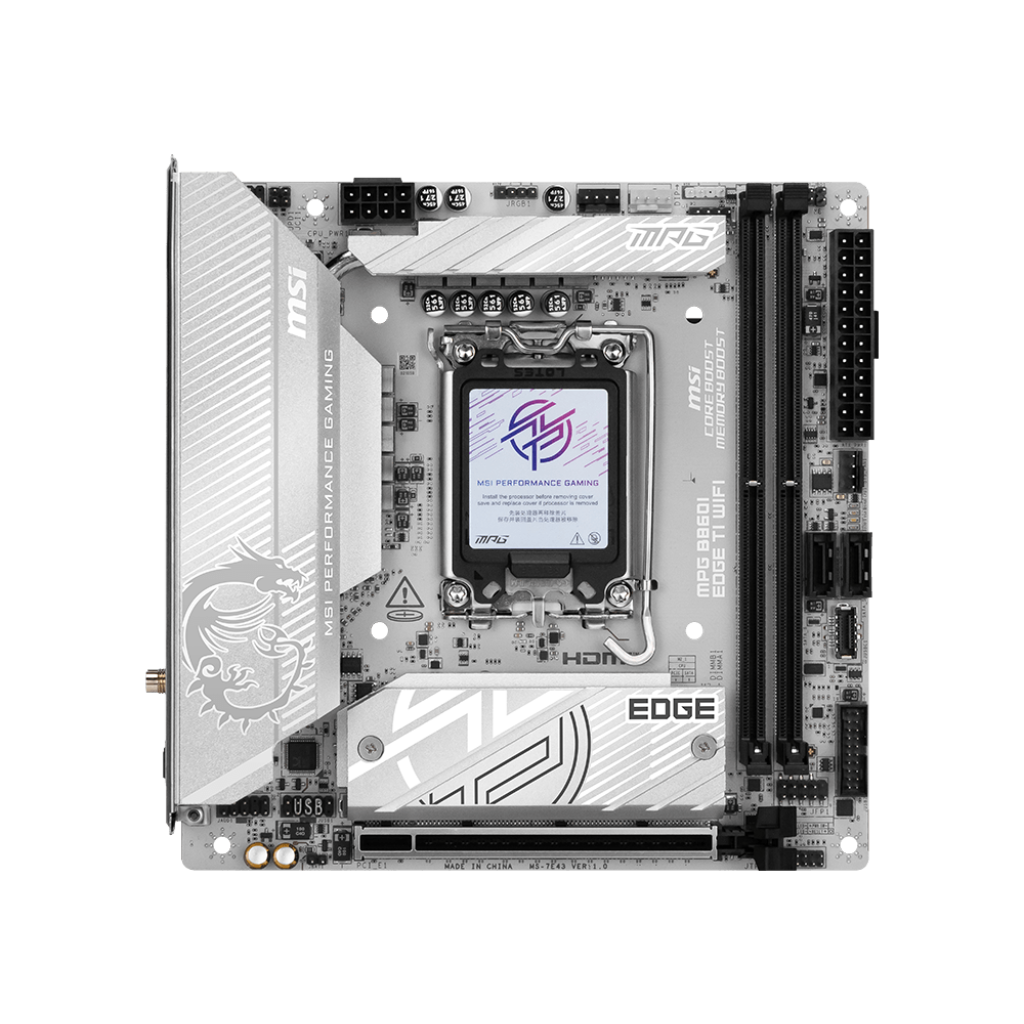 Pamatplate MSI MPG B860I EDGE TI WIFI (7E43-001R) - foto 2