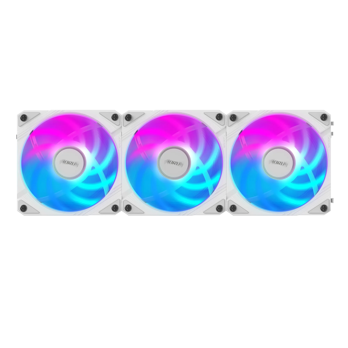 Korpusa dzesētājs Gigabyte AORUS EZ CHAIN FAN 120 ICE (GP-ECFAN1203 ICE) - foto 2