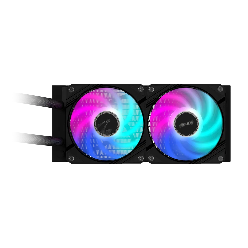 Dzesētājs Gigabyte AORUS WATERFORCE II 240 AIO Black - GP-AORUS WATERFORCE II 240 - foto 4