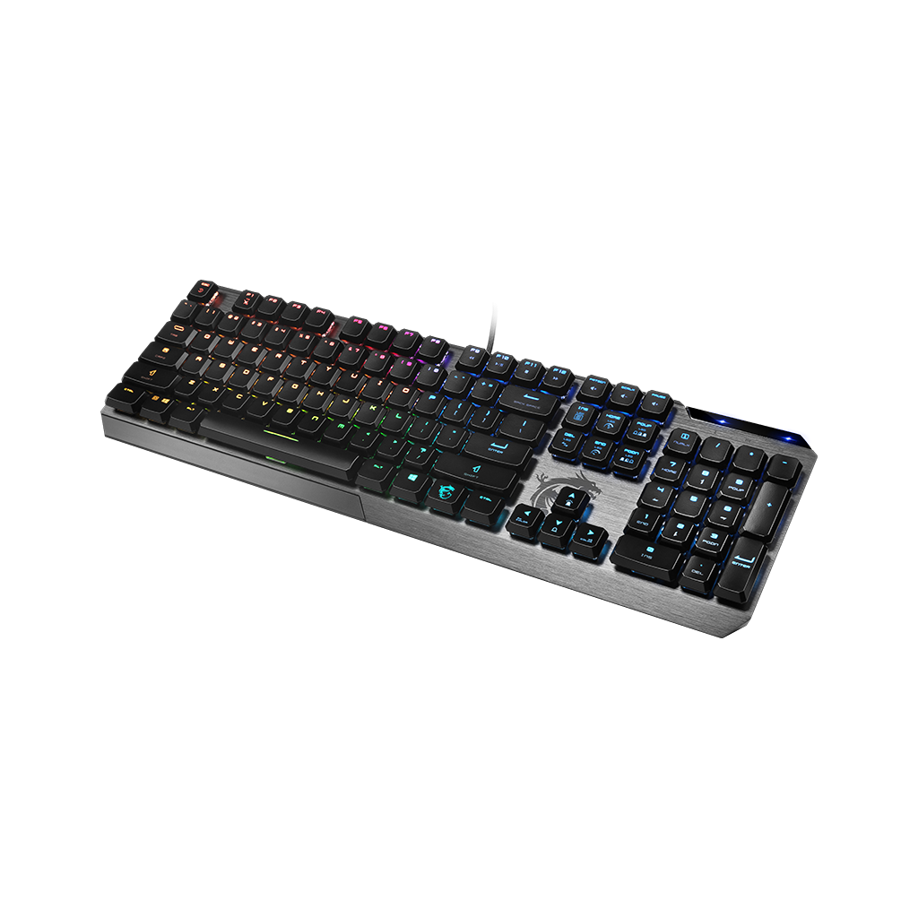 Tastatūra MSI VIGOR GK50 KEYBOARD LOW PROFILE US (S11-04US254-GA7) - foto 3