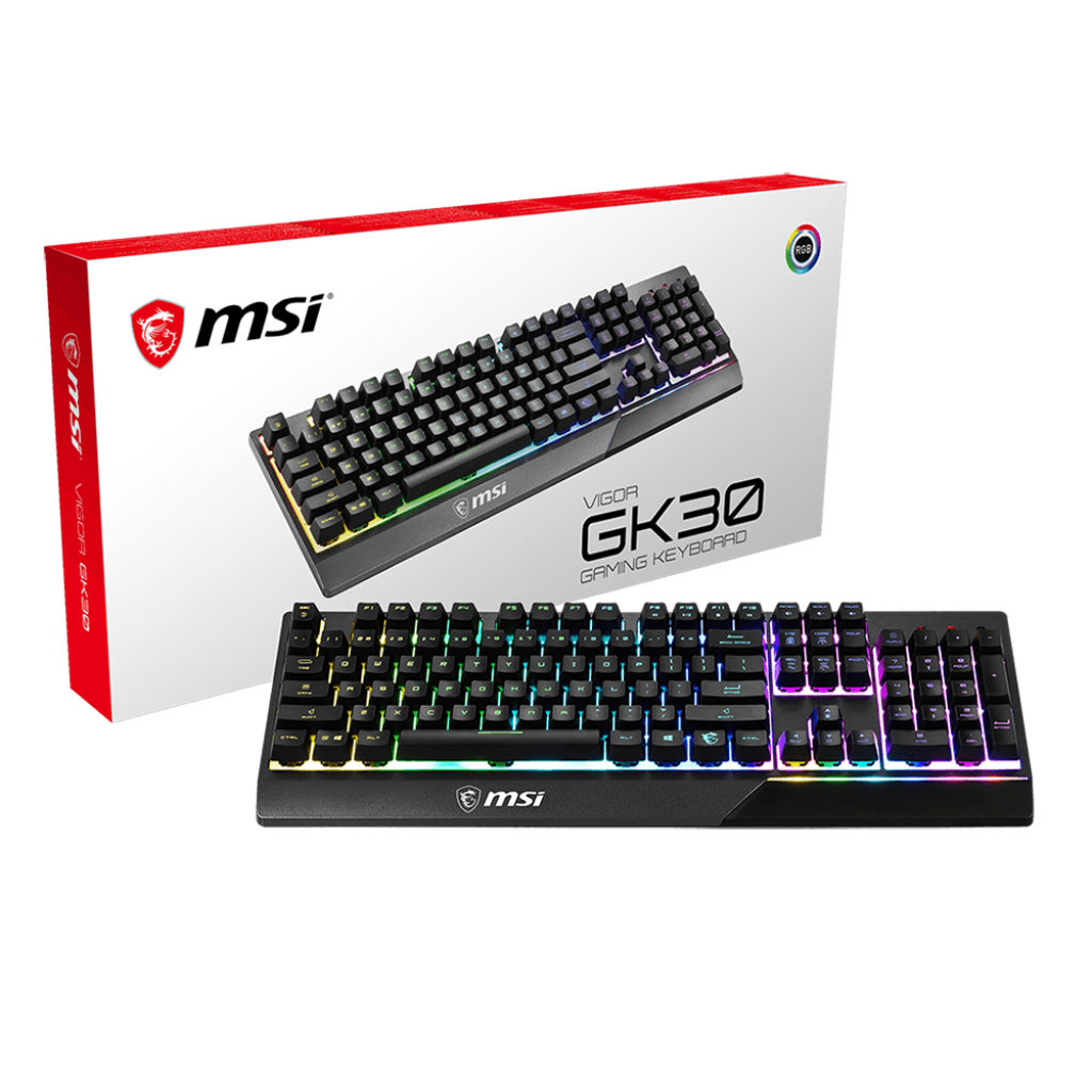 Tastatūra MSI Vigor GK30 gaming (S11-04DE226-CLA) - foto 5