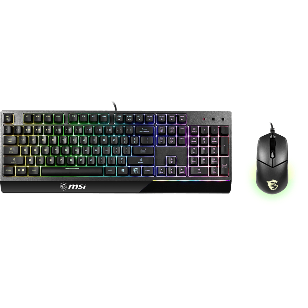 Tastatūra + pele MSI Vigor GK30 DE Gaming Black (S11-04DE601-CLA)