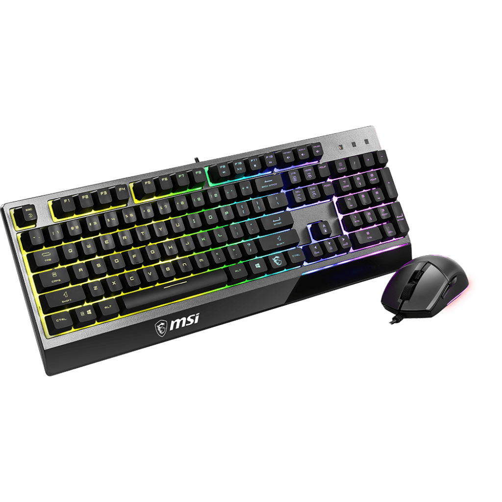 Tastatūra + pele MSI Vigor GK30 DE Gaming Black (S11-04DE601-CLA) - foto 2