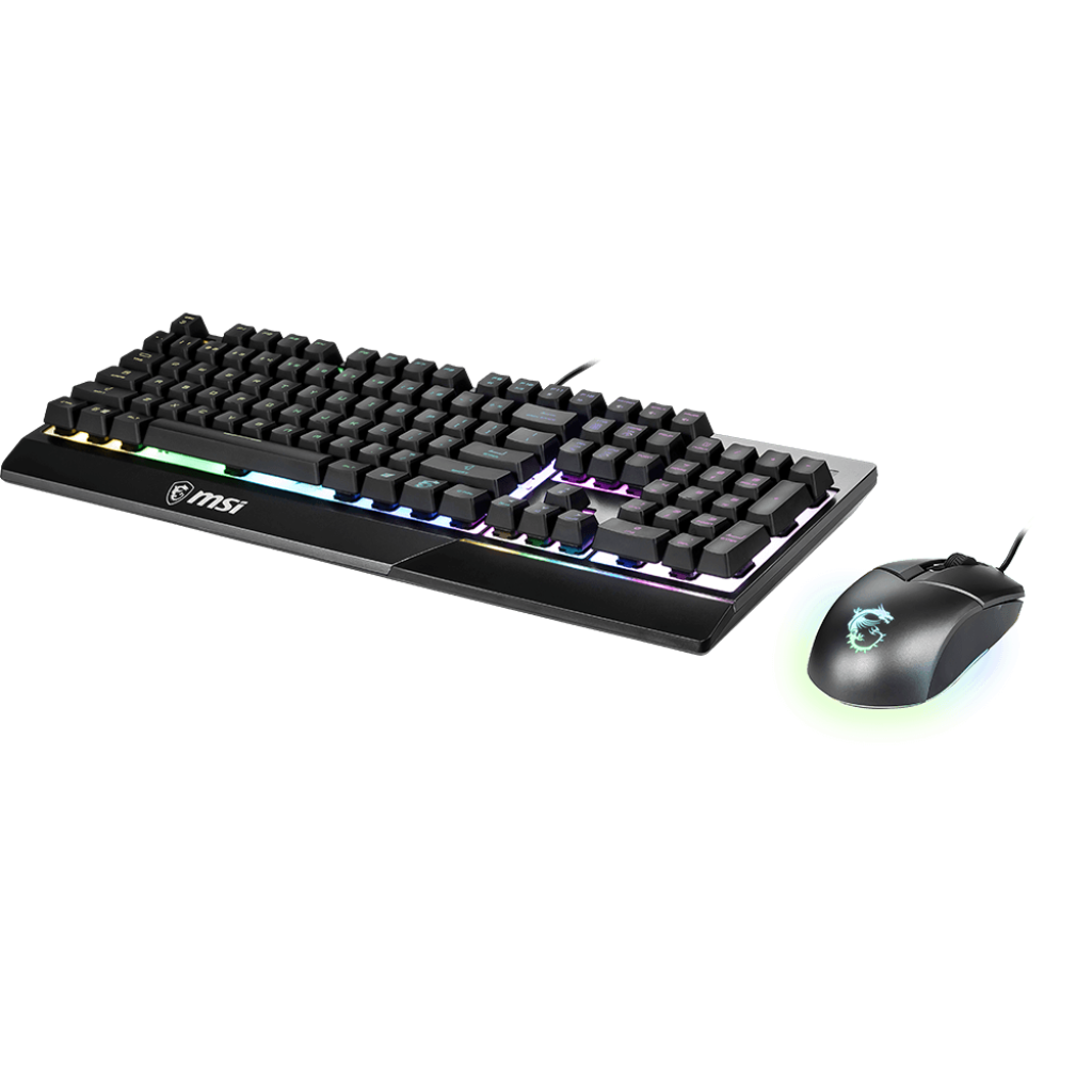 Tastatūra + pele MSI Vigor GK30 DE Gaming Black (S11-04DE601-CLA) - foto 3