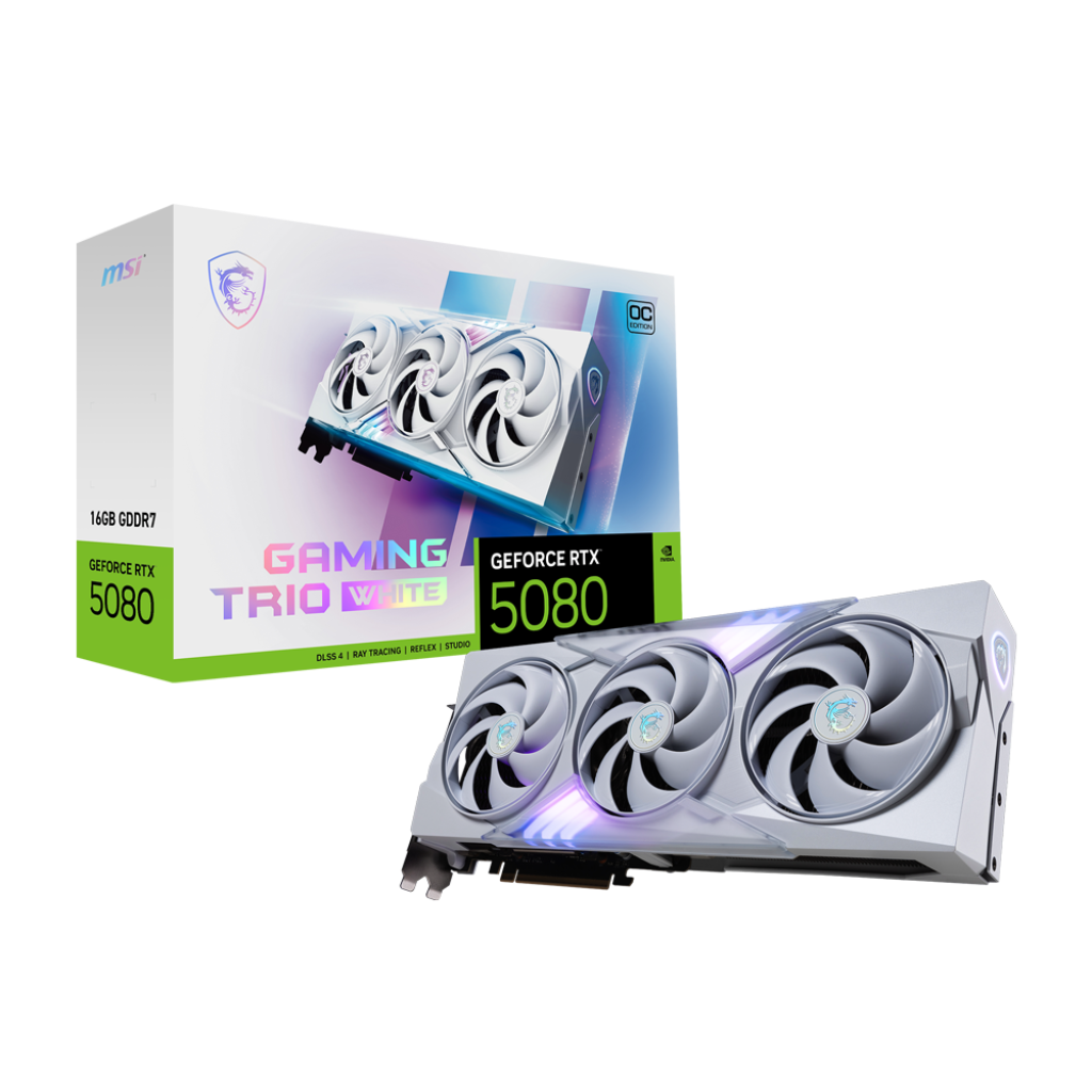Grafikkarte MSI GeForce RTX 5080 16GB GAMING TRIO OC (V531-045R) - Foto 4