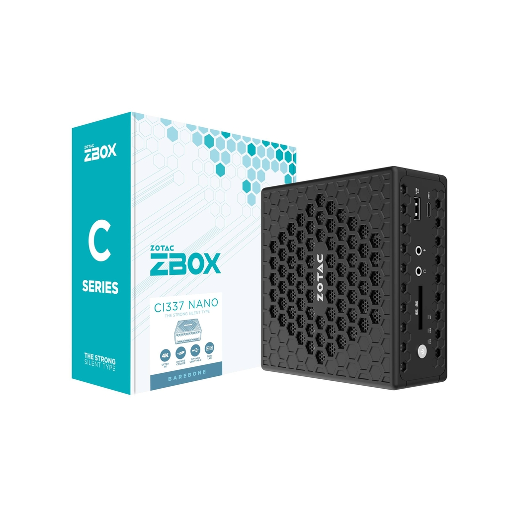 Desktop-Computer ZOTAC ZBOX CI337 NANO (ZBOX-CI337NANO-BE)