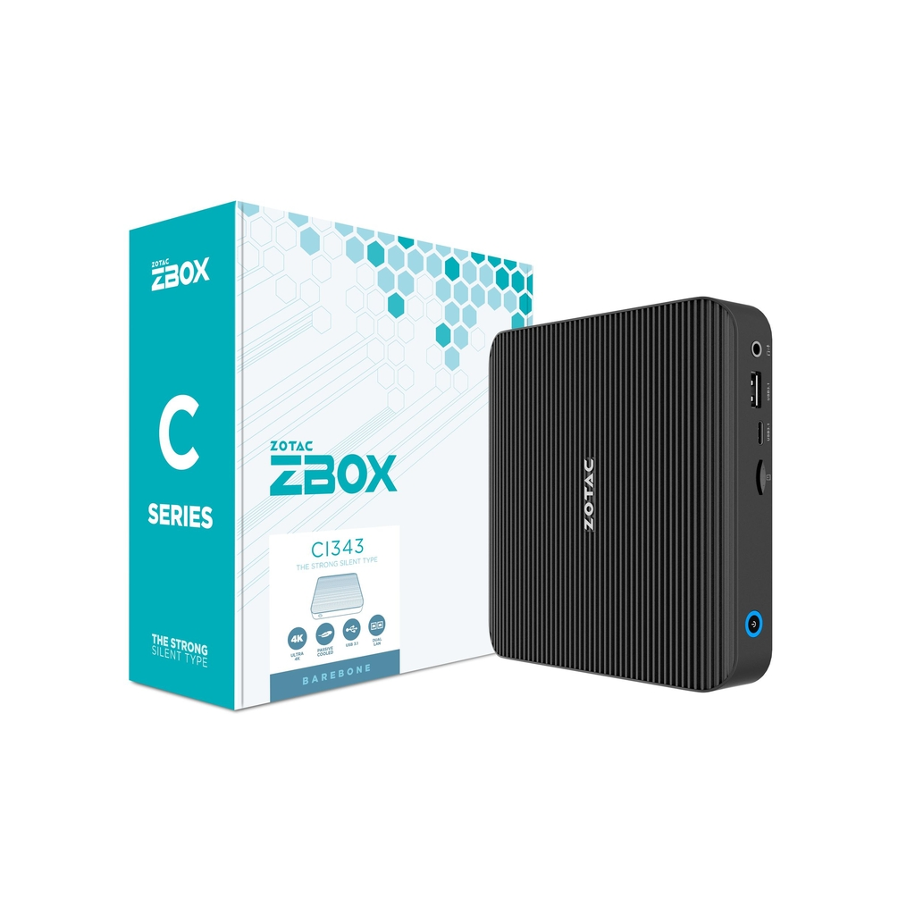 Desktop-Computer ZOTAC ZBOX CI343 NANO (ZBOX-CI343-BE)