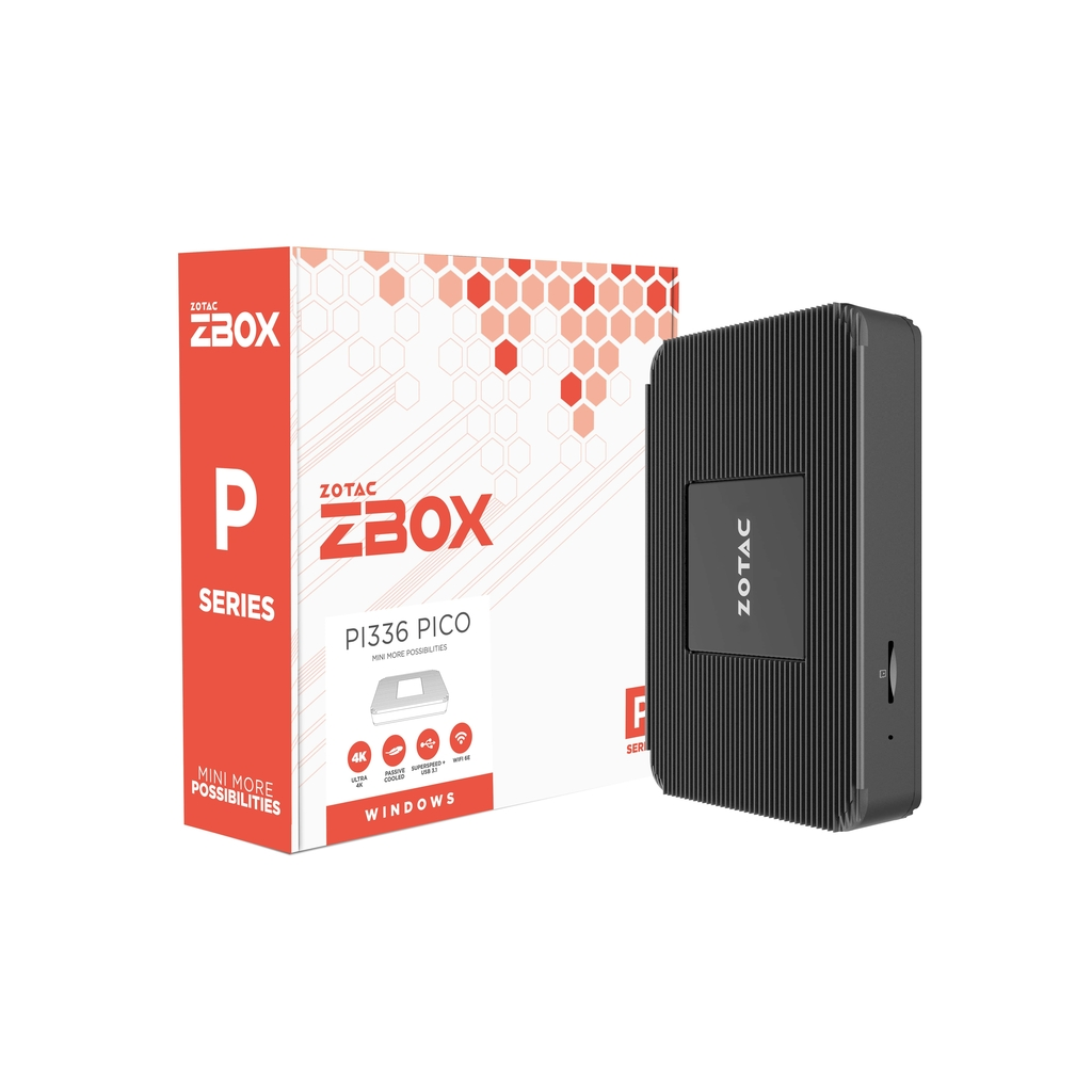 Personālais dators ZOTAC ZBOX PICO PI336 (ZBOX-PI336-W5C)