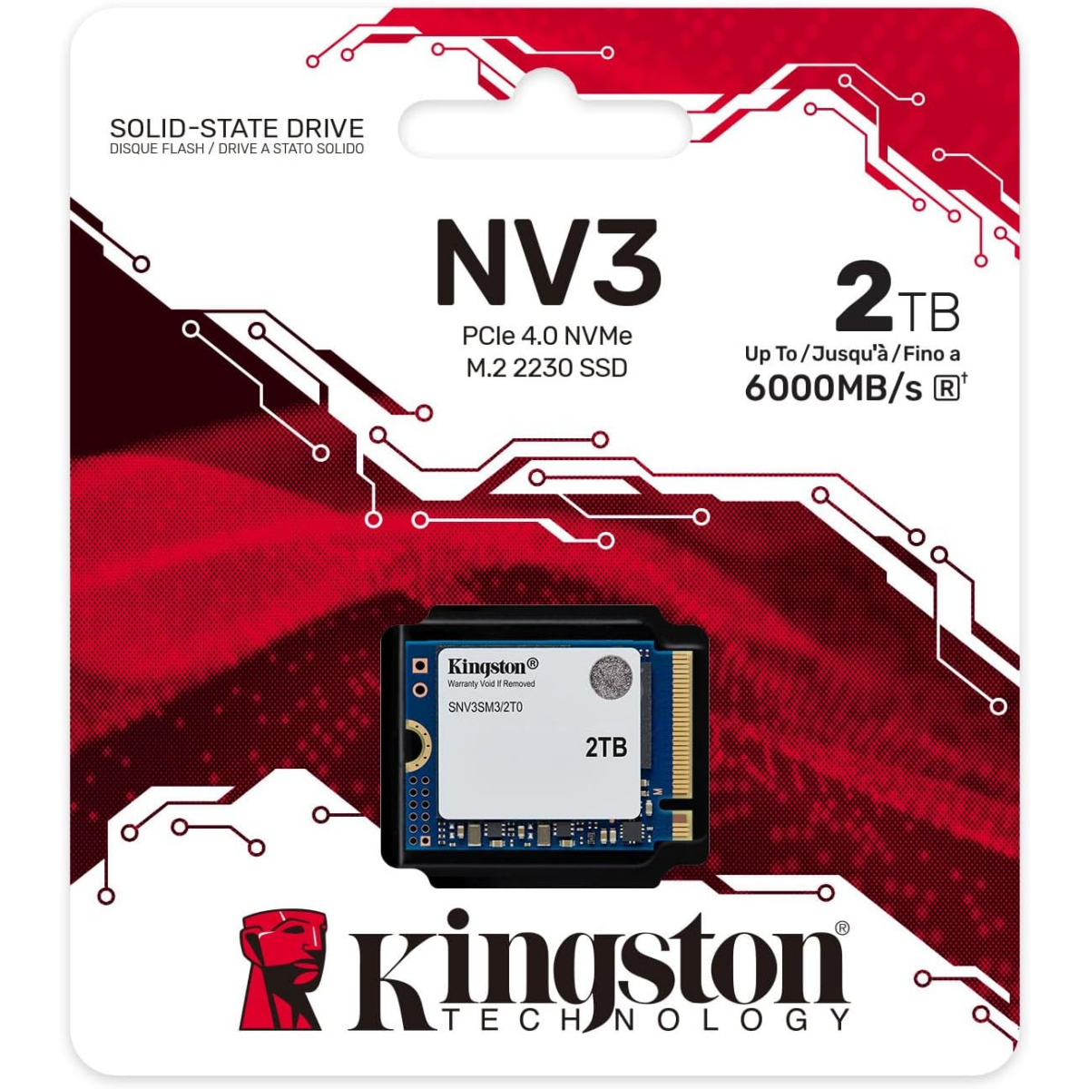 SSD Kingston 2000GB NV3 M.2 2230 (SNV3SM3/2T0) - foto 3