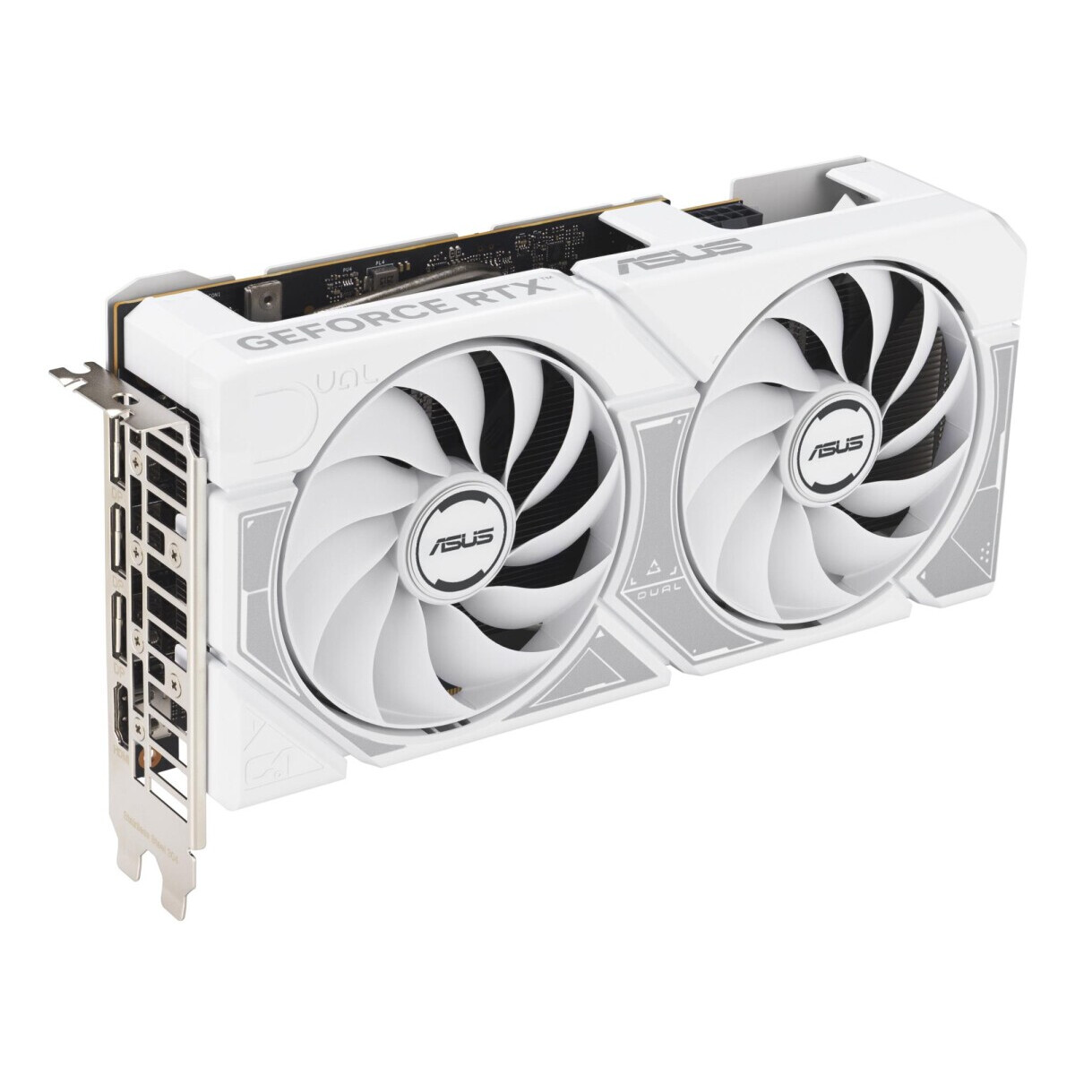 Videokarte ASUS GeForce RTX 5060 Dual OC Edition 8GB GDDR7 White (90YV0N15-M0NA00) - foto 2