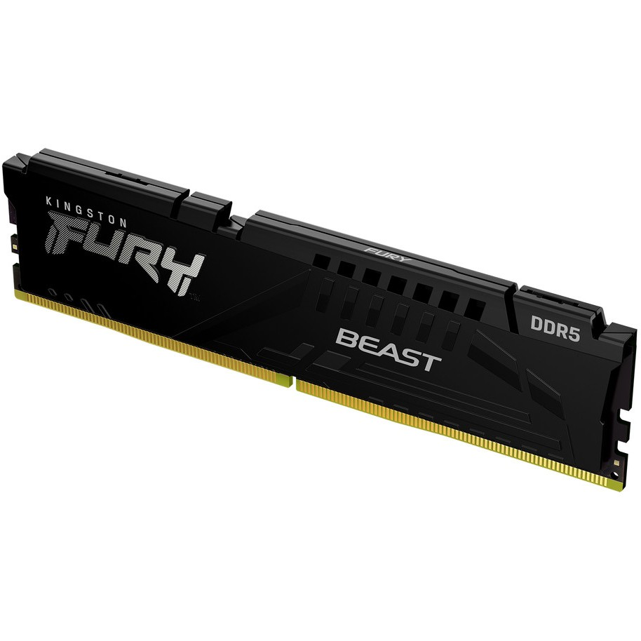 Operatīvā atmiņa Kingston 32GB 5600MT/s DDR5 CL36 DIMM FURY Beast Black (KF556C36BBE-32)