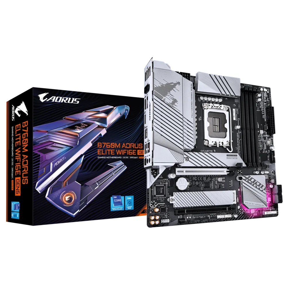 Pamatplate Gigabyte B760M A E WF6E GEN5