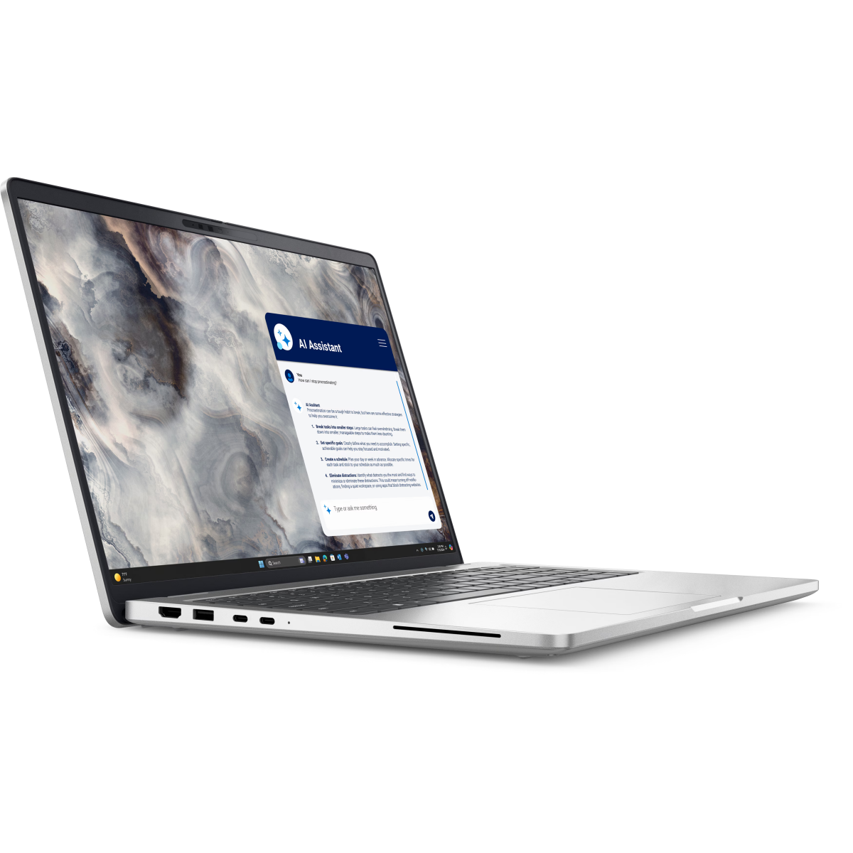 Portatīvais dators Dell Pro 16 PC16250 Intel Core Ultra 5 235U Silver (R6RT0) - foto 2