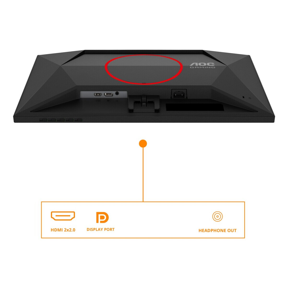 Monitors AOC 24G4HRE 23.8 Black (24G4HRE) - foto 3