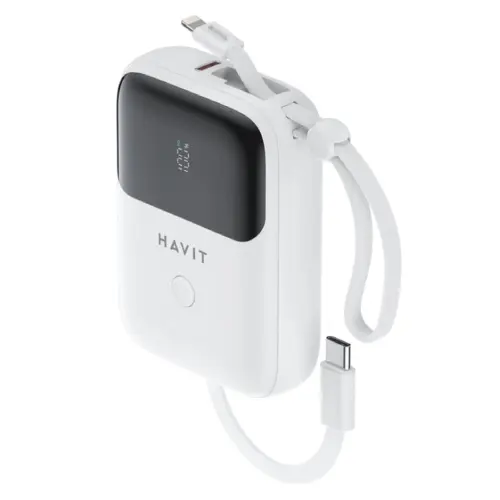 Externer Akku Havit PB5215 10000mAh white
