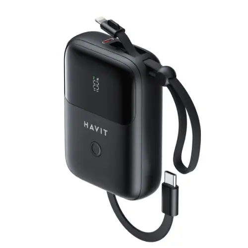 Ārējais akumulators Havit PB5215 10000mAh Black
