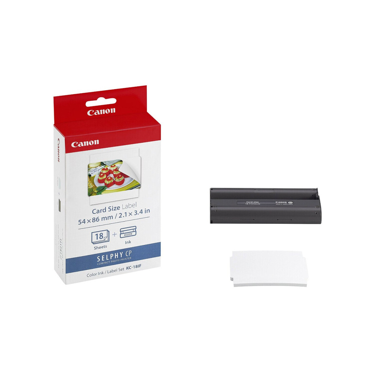 Papīrs CANON KC-18IF 18 sheets 54x86mm (7741A001)