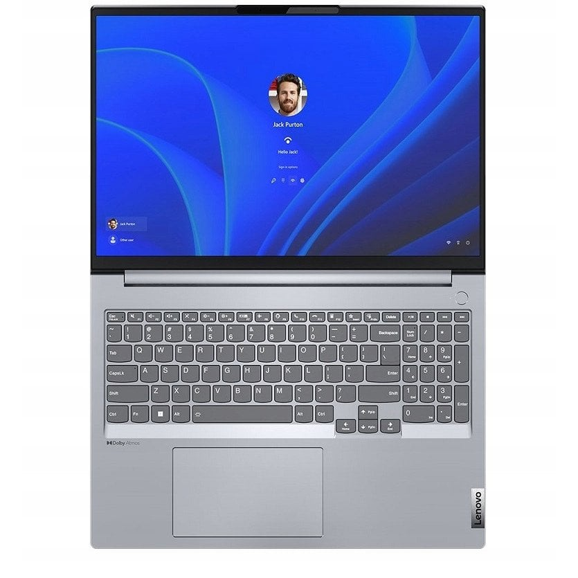 Portatīvais dators Lenovo ThinkBook 16 G7 AMD Ryzen 5 7535HS Grey (21MW00AYGE) - foto 4