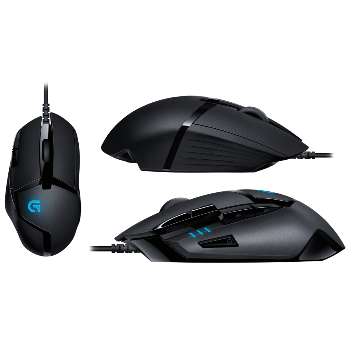 Pele Logitech Hyperion Fury G402 Black (910-004068) - foto 2