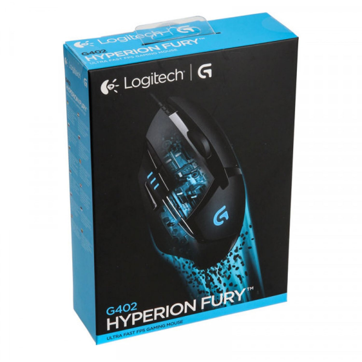 Pele Logitech Hyperion Fury G402 Black (910-004068) - foto 6