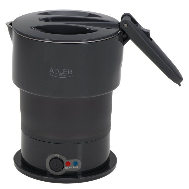 Kettle ADLER AD 1377g grey Black