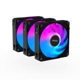 Korpusa dzesētājs Gigabyte AORUS EZ CHAIN 120 Black (GP-ECFAN1203)