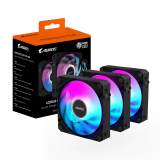 Korpusa dzesētājs Gigabyte AORUS EZ CHAIN 120 Black (GP-ECFAN1203)