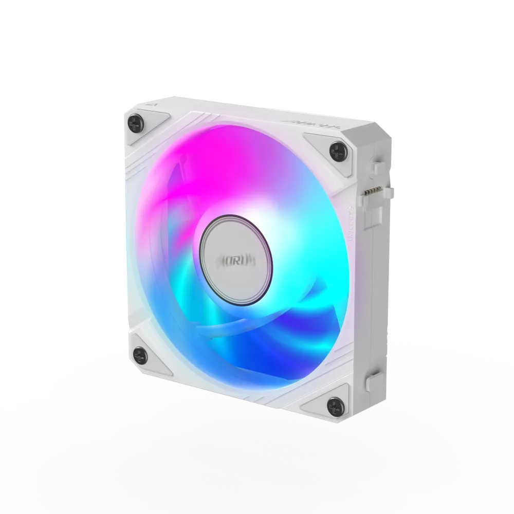 Korpusa dzesētājs Gigabyte AORUS EZ CHAIN 120 ICE White - GP-ECFAN1201 ICE