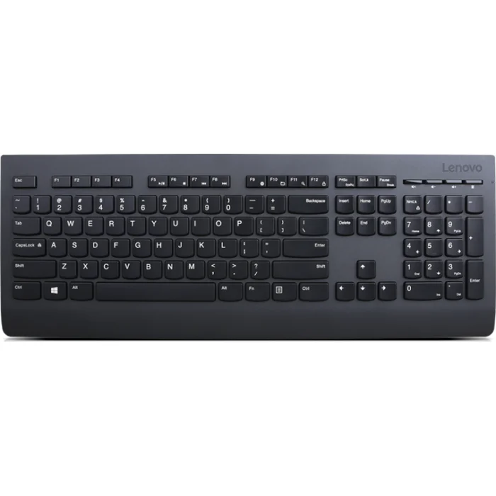 Tastatūra Lenovo Professional Wireless Keyboard Black ENG (4X30H56874)
