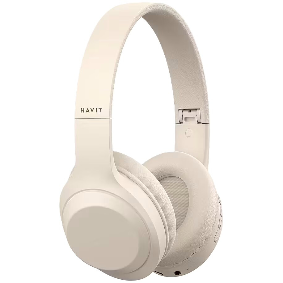 Austiņas Havit H628BT beige