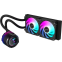 Dzesētājs Gigabyte AORUS WATERFORCE X II 240 AIO L Black - GP-AORUS WATERFORCE X II 240 - foto 2