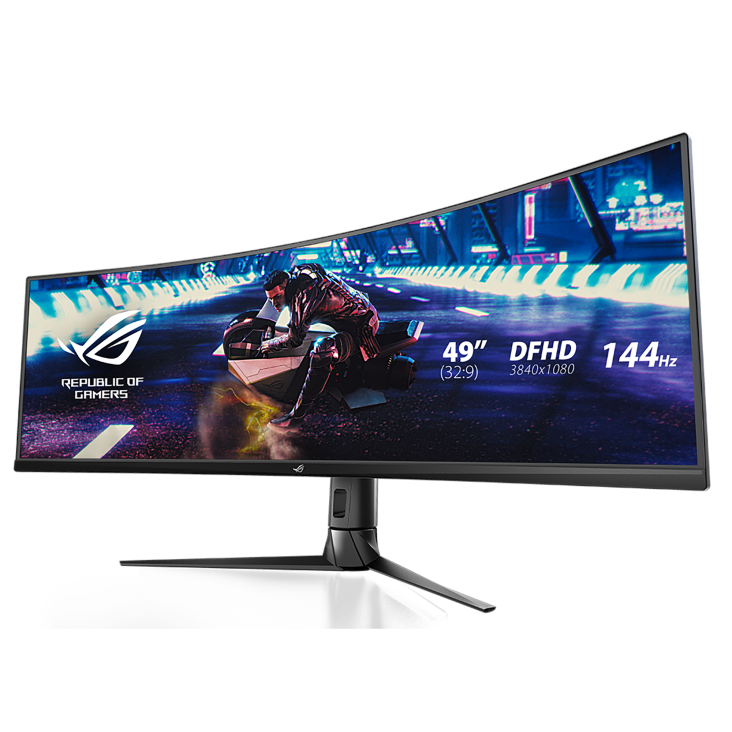 Monitors ASUS ROG STRIX XG49VQ 49" Black (90LM04H0-B01170) - foto 2