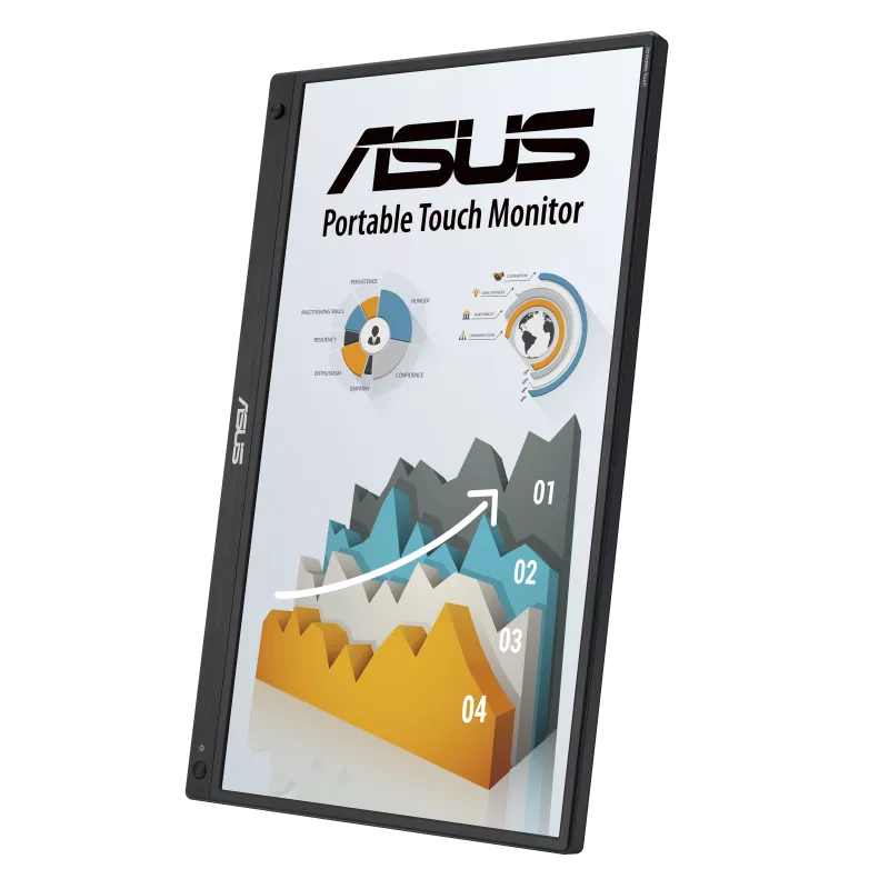 Monitors ASUS MB16AHT 15.6'' Gray (90LM0890-B01170) - foto 3