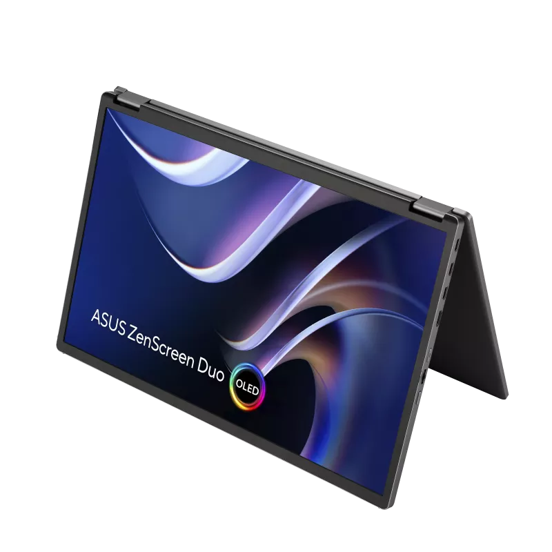 Monitors ASUS ZenScreen Duo MQ149CD 14'' Grey (90LM0AKV-B01N70) - foto 2