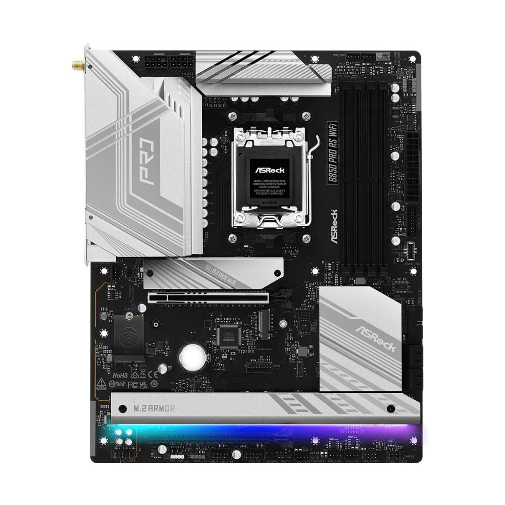 Pamatplate ASRock B850 Pro RS WIFI Black (90-MXBQL0-A0UAYZ)