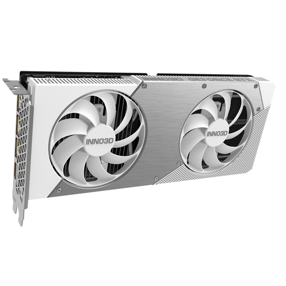 Videokarte INNO3D GEFORCE RTX 5060 TWIN X2 OC 8GB GDDR7 White (N50602-08D7X-195070W)