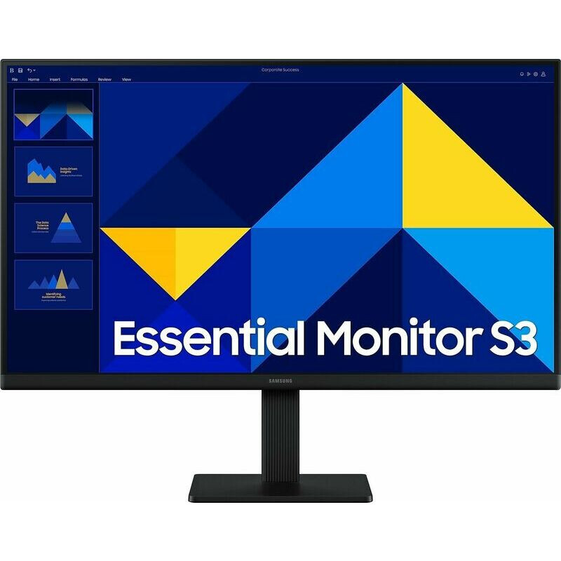 Monitors Samsung LS24D304GAUXEN 24" Full HD Black - 8806095803074