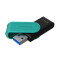 USB zibatmiņa Kingston DTXS/128GB Exodia S Black and Turquoise - foto 2