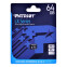 Atmiņas kartes Patriot Memory PSF64GMDC10  64 GB MicroSDXC Black