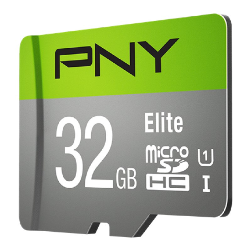 Atmiņas kartes PNY Elite 32 GB MicroSDHC Class 10 (P-SDU32GU185GW-GE)