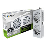 Videokarte Palit GeForce RTX 5060 Ti OC 8GB GDDR7 White (NE7506TU19P1-GB2062M)