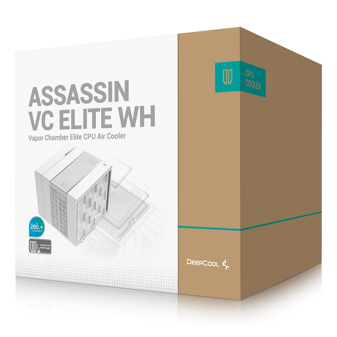 Procesoru dzesētājs DeepCool Assassin VC Elite WH (R-ASN4-WHNVNN-GJD) - foto 4
