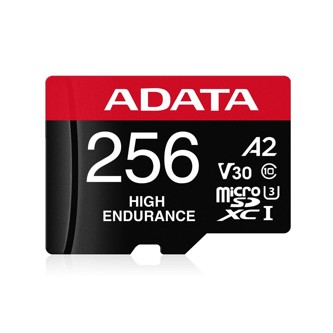 Atmiņas kartes ADATA AUSDX256GUI3V30SHA2-RA1 256GB MicroSDXC UHS-I Class 10 Black