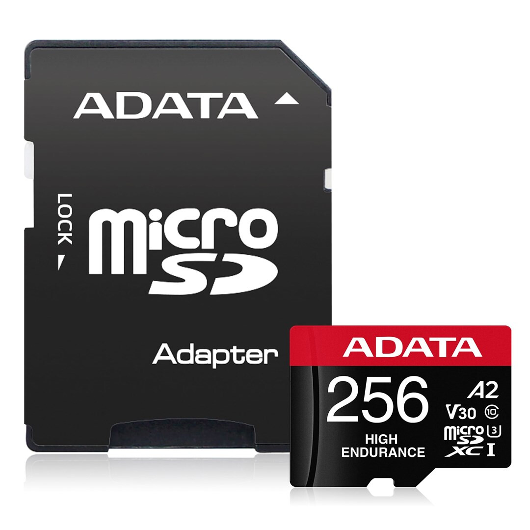 Atmiņas kartes ADATA AUSDX256GUI3V30SHA2-RA1 256GB MicroSDXC UHS-I Class 10 Black - foto 2