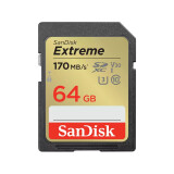 Atmiņas kartes SanDisk Extreme 64 GB SDXC UHS-I Class 10 (SDSDXV2-064G-GNCIN)