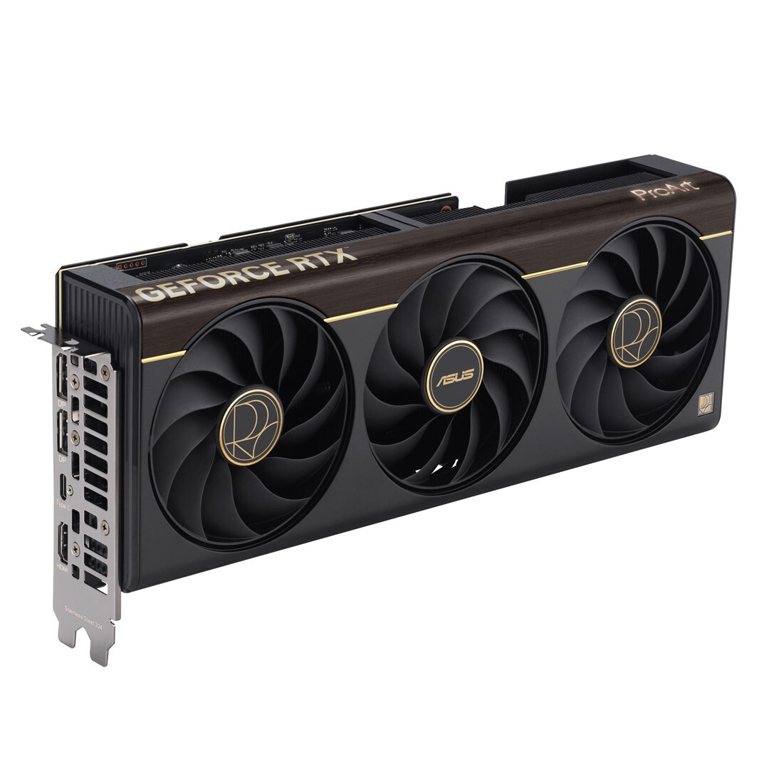 Grafikkarte ASUS ProArt RTX 5070 TI OC 16 GB Black and Brown (90YV0NR0-M0NA00) - Foto 2