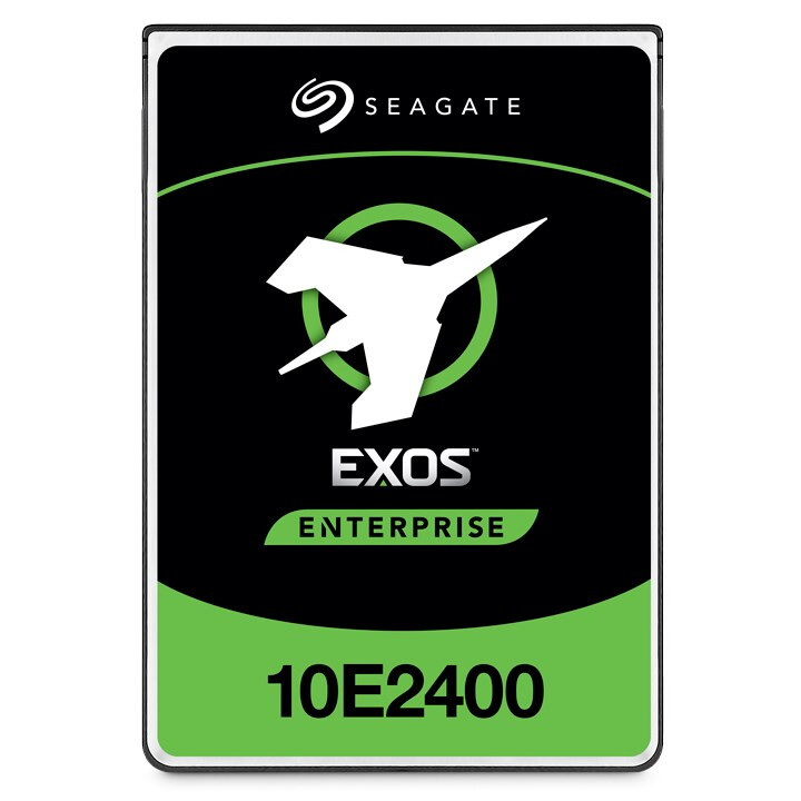 Cietais disks Seagate Exos ST2400MM0129 2.5" 2400GB Black and Green
