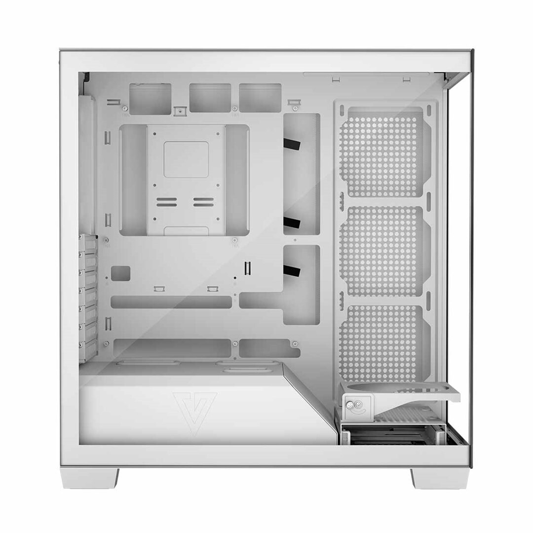 Datora korpuss MODECOM VOLCANO STELLAR MIDI WHITE (AT-STELLAR-NF-0000-20)